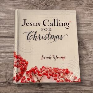 Jesus Calling for Christmas Devotional Hardcover Sarah Young Thomas Nelson